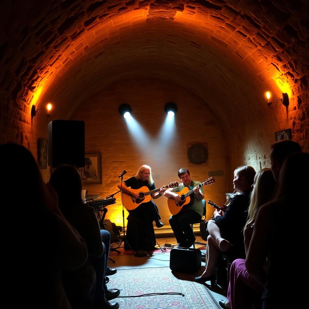 Soirée musicale au caveau