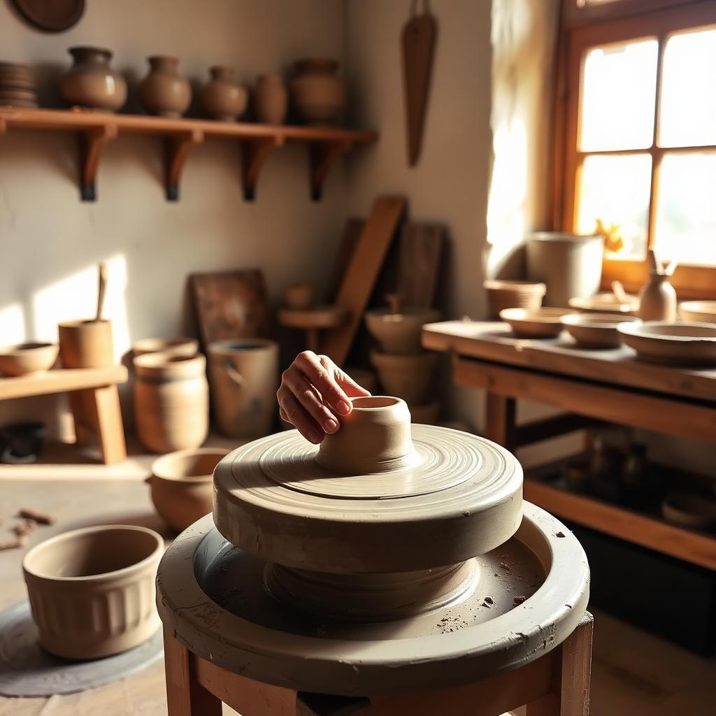 Atelier céramique — modelage marin